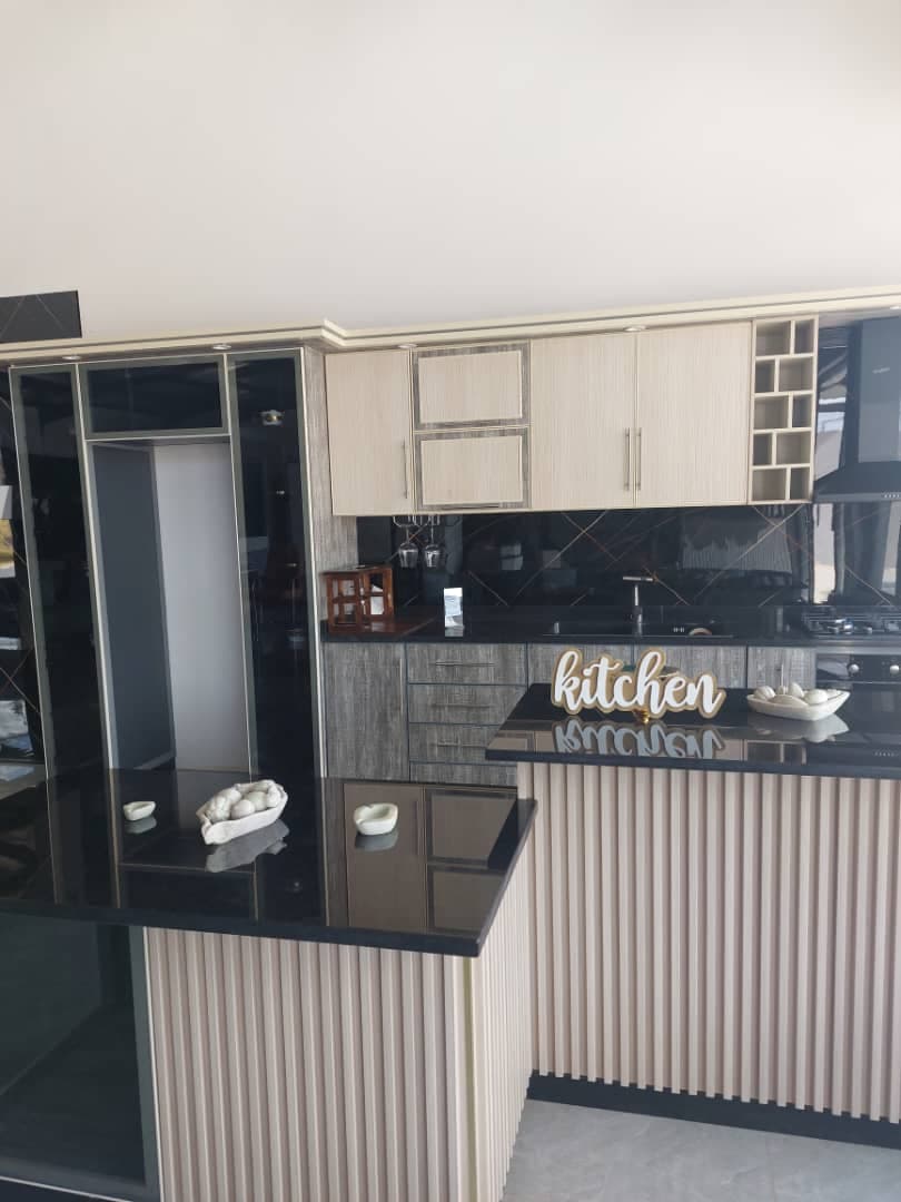 Aluminium kitchen cabinetry